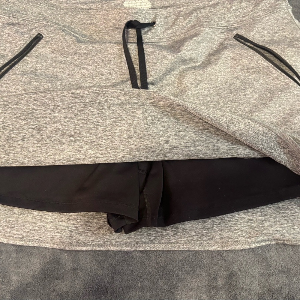 tek gear Gray Athletic Drawstring Skort with Zip Pockets - Picture 3 of 3